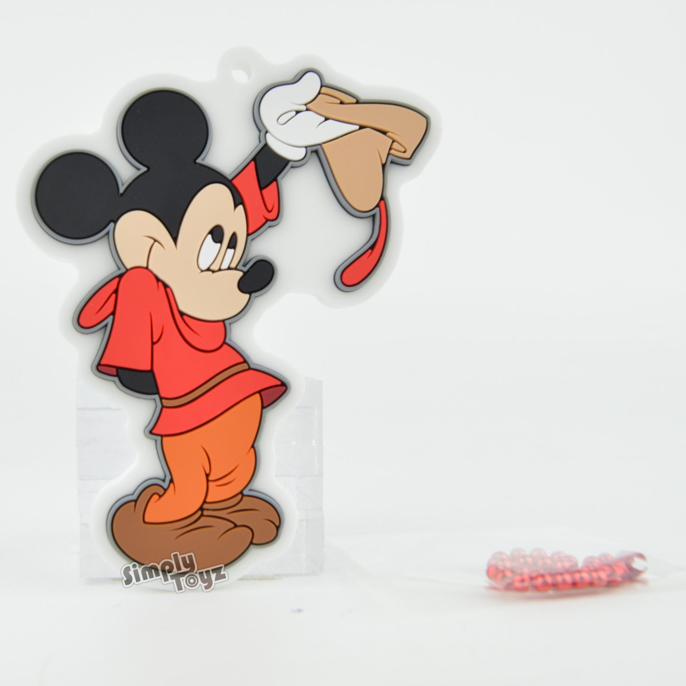 Disney Mickey Mouse The True Original Rubber Mascot Key Chain
