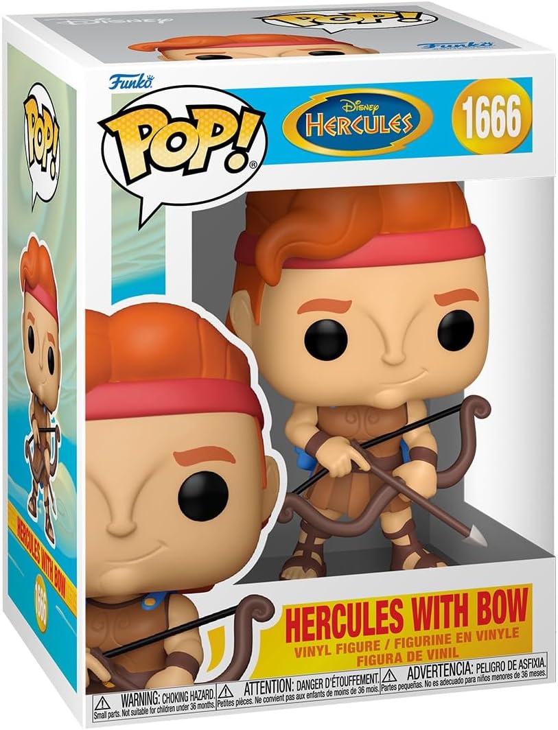 Pop Disney Hercules 3.75 Inch Action Figure - Hercules with Bow #1666
