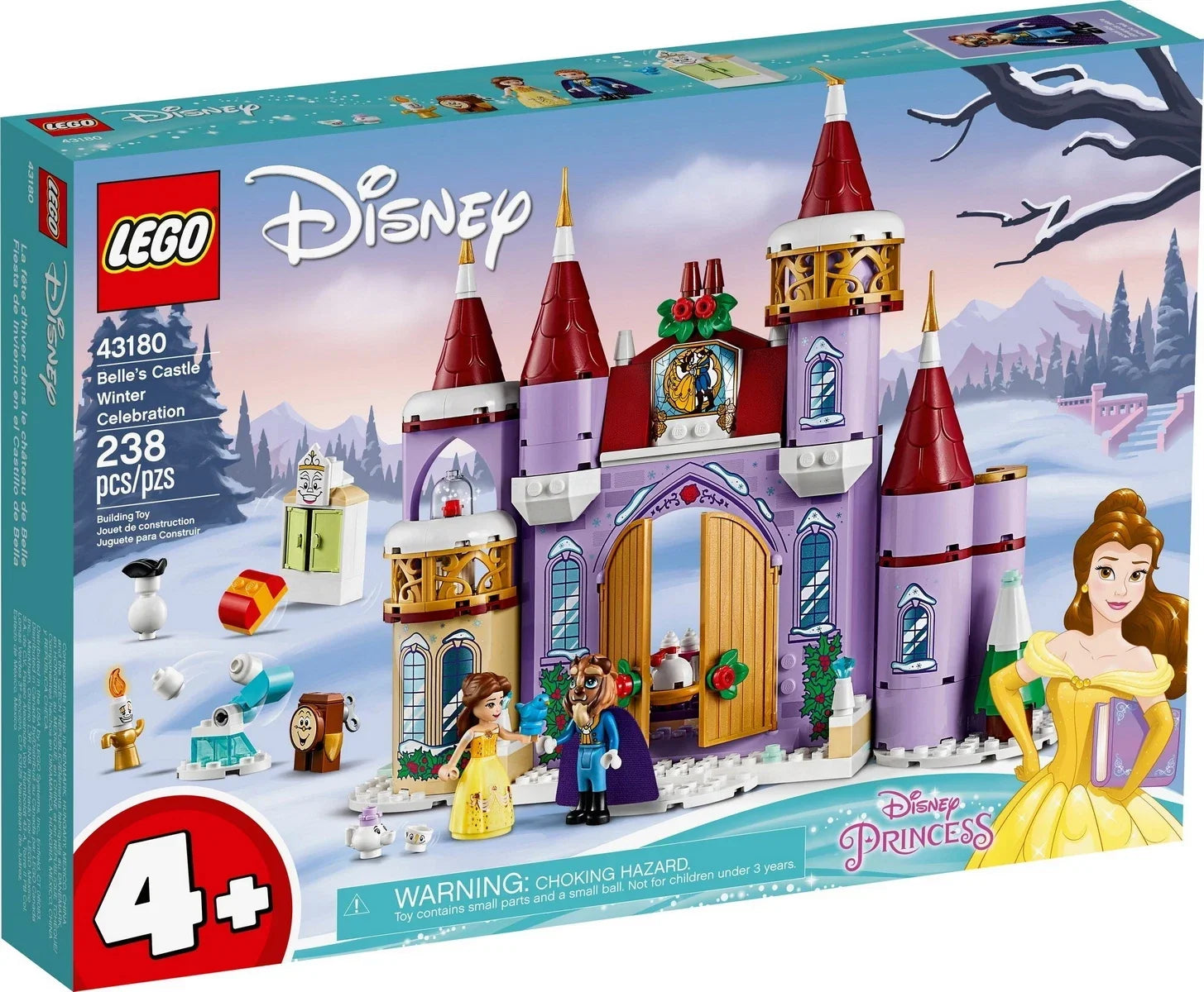 Disney: Princess 43180 Belle’s Castle Winter Celebration